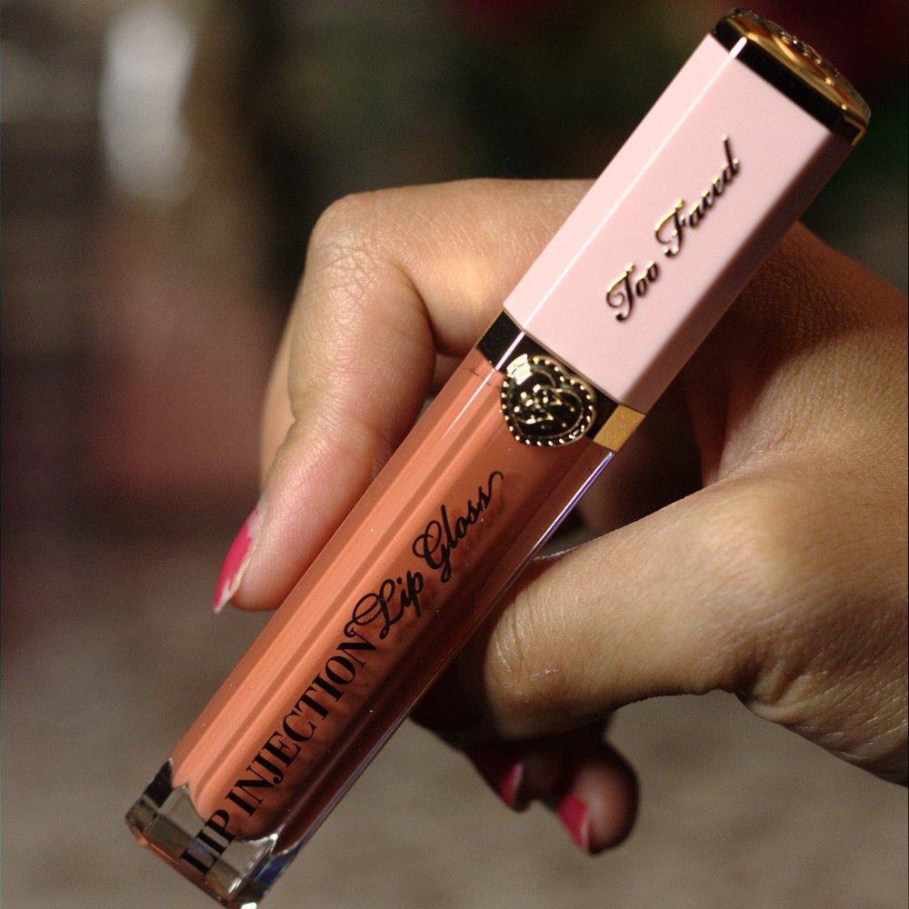 NEW - Too Faced Lip Injection Power Plumping Hydrating Lip Gloss- Secure The Bag